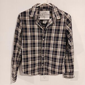 Frank & Eileen Women's Bary Plaid Button Up Long Sleeve Shirt Size XS